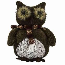 Item 127987 Owl With Brown Scarf