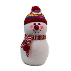 Item 128074 Snowman With Red Hat