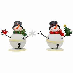 Item 128482 Snowman On Jingle Bell