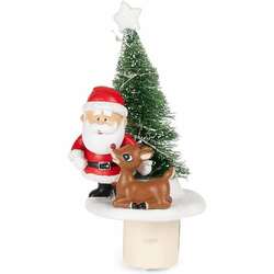 Item 134047 Rudolph with Santa and Tree Nightlight