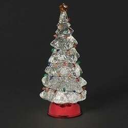 Item 134066 thumbnail LED Swirl Tree With Red Bass