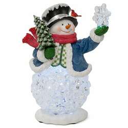 Item 134096 LED Musical Snowman Figure