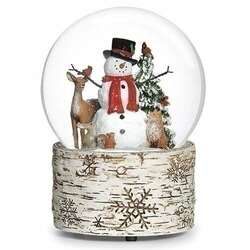 Item 134163 thumbnail Musical Dome Snowman And Animals