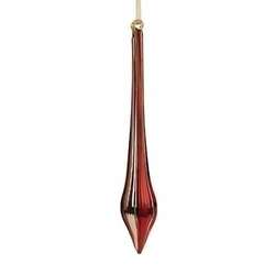 Item 134171 Red/Gold Icicle Ornament