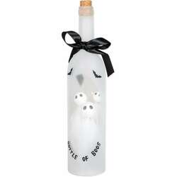Item 134247 LED Wine Bottle Of Boos Ghosts