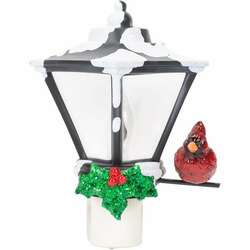 Item 134312 Lantern Flicker Cardinal Nightlight
