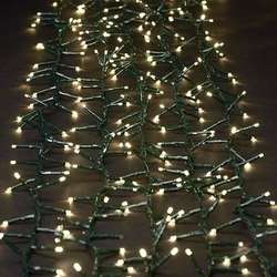 Item 134390 1000 LED USB Lights Set With Green Wire and Warm White Bulbs