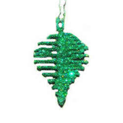 Item 135105 Green Spindle Ornament