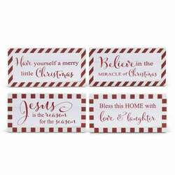 Item 140015 White Christmas Message Sign