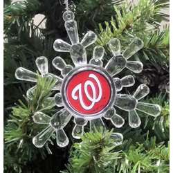 Item 141029 Washington Nationals Snowflake Ornament
