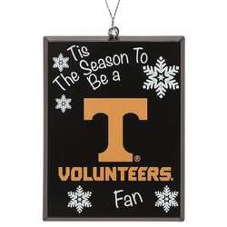 Item 141033 University of Tennessee Volunteers Tis The Season To Be A Fan Ornament