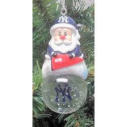 Item 141103 New York Yankees Santa Snow Globe Ornament