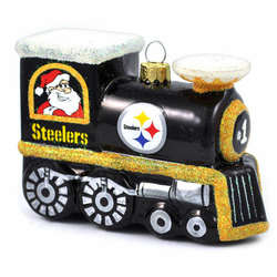 Item 141150 Pittsburgh Steelers Train Ornament