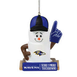 Item 143005 Baltimore Ravens Smores Ornament