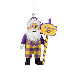 Item 143155 thumbnail East Carolina Santa Overalls Ornament