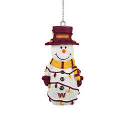 Item 143187 thumbnail Washington Commanders Snowman Ornament