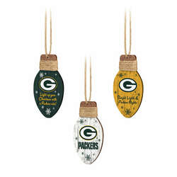 Item 143270 thumbnail Green Bay Packers Holiday Light Ornament