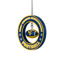 Item 143322 West Va Floating Football Ornament
