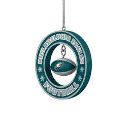Item 143357 thumbnail Philadelphia Eagles Floating Football Ornament