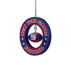 Item 143369 thumbnail New York Giants Floating Football Ornament