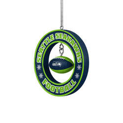Item 143374 thumbnail Seattle Seahawks Floating Football Ornament