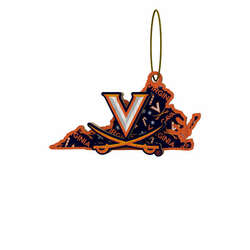 Item 143386 thumbnail UVA Wood State Ornament