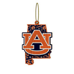 Item 143396 Auburn Wood State Ornament