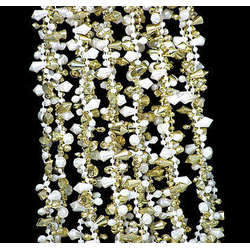 Item 146578 Diamond Gold/Ivory Twist Garland