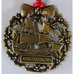 Item 152057 Jamestown Ship Ornament