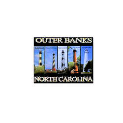 Item 152188 Lighthouses of Outer Banks North Carolina Magnet