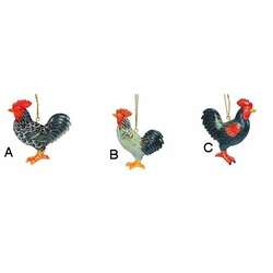 Item 153004 Rooster Ornament