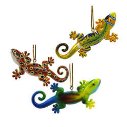 Item 153005 Gecko Ornament