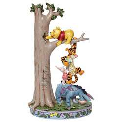 Item 156041 Tree With Pooh And Friends Figure