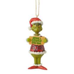 Item 156076 Beware Grinch Lives Here Ornament