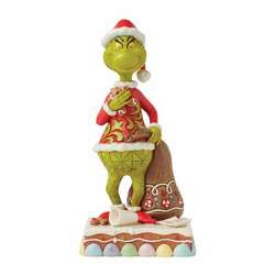 Item 156135 thumbnail Grinch Eating Gingerbread Figure