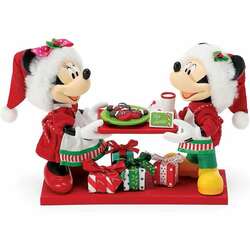 Item 156154 Mickey And Minnie Fresh Baked For Santa