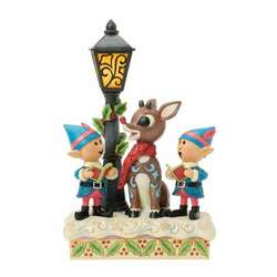 Item 156217 Rudolph And Elves Caroling
