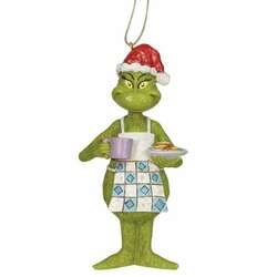 Item 156231 Grinch in Apron With Cookies Ornament