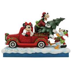 Item 156249 Red Truck With Mickey And Friends