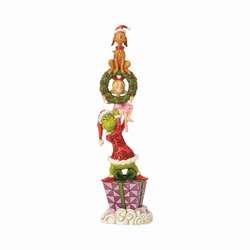 Item 156340 Stacked Grinch Figure