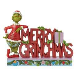Item 156347 Grinch Merry Grinchmas Figure