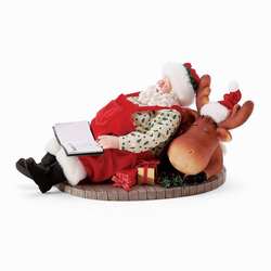 Item 156369 Moose Snooze Snoring Santa