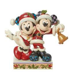 Item 156474 Mickey and Minnie Santa