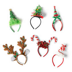 Item 164032 thumbnail Twinkle Tops Flashing Holiday Hat Headband