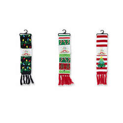Item 164091 Flashing Holiday Knit Scarf