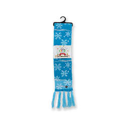 Item 164101 Flashing Snowflake Knit Scarf