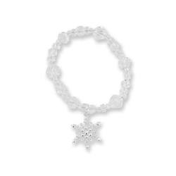 Item 164179 Snowflake Stretch Bracelet