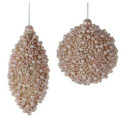 Item 171014 Ball/Finial Pink Ornament