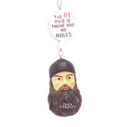 Item 176004 Jase Head With Saying Ornament