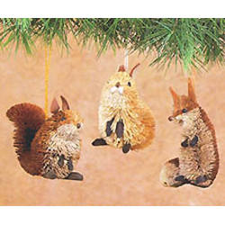 Item 177007 Squirrel/Hare/Fox Ornament